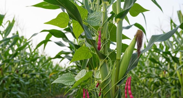 Panen Ganda di Lahan yang Sama: Sistem Tumpang Sari Kacang Merah dan Jagung