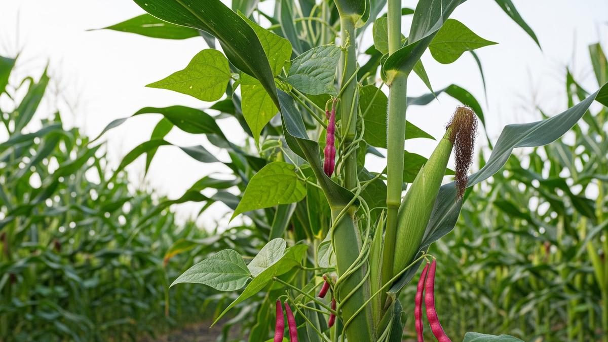Panen Ganda di Lahan yang Sama: Sistem Tumpang Sari Kacang Merah dan Jagung