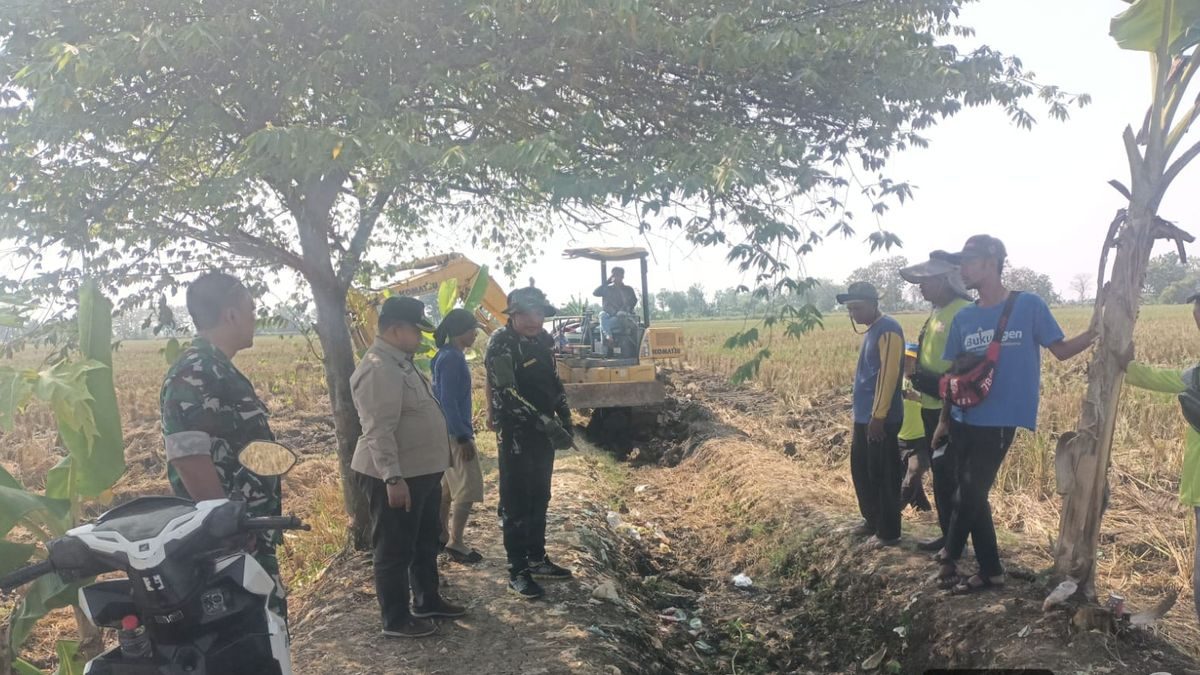 Peltu Rudiyanto Pantau Program Padat Karya, Dana Desa Tepat Sasaran