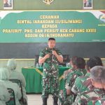 Pembinaan Mental Kodim Indramayu: Ceramah Bintaljarahdam III/Siliwangi