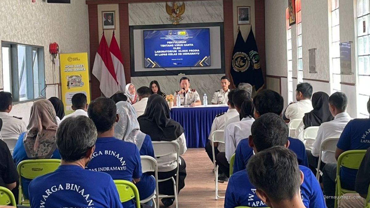 Penyuluhan & Pemeriksaan Kesehatan Cegah Virus Hanta di Lapas Indramayu
