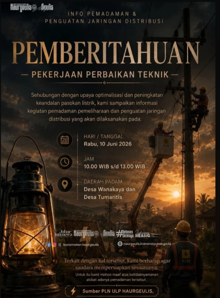 Story instagram @pln_haurgeulis