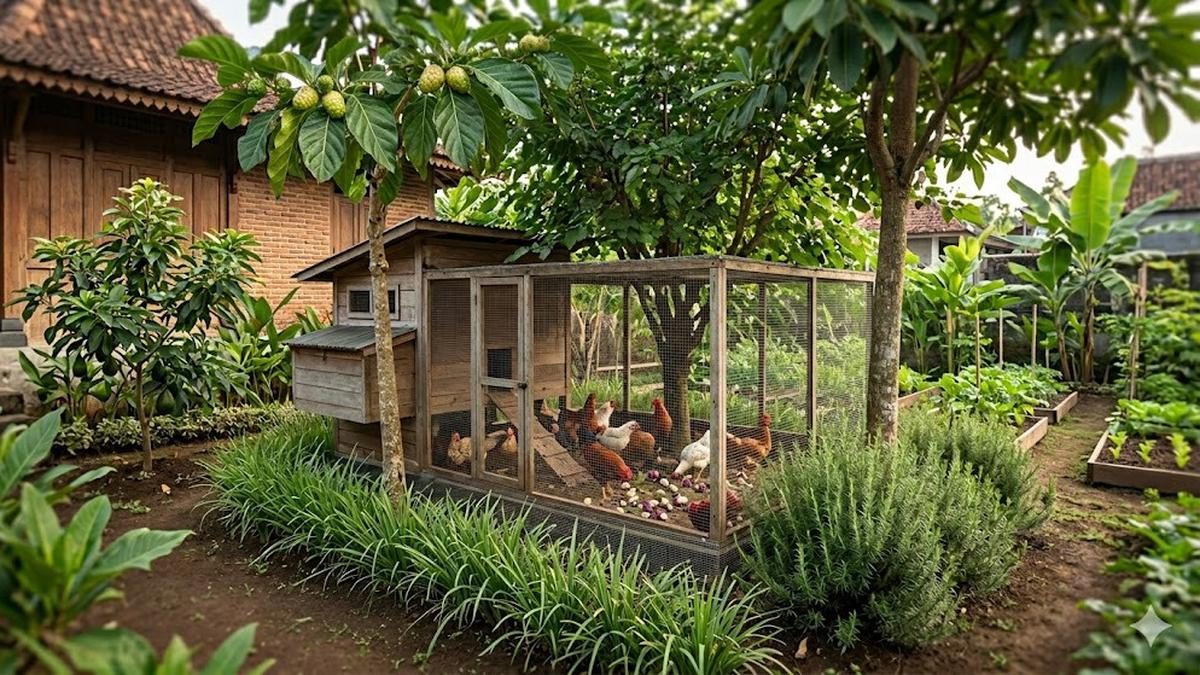 Pohon Buah Ideal Ditanam Dekat Kandang Ayam Agar Bebas Tikus