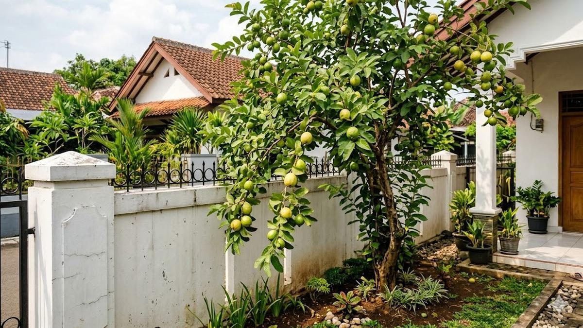 Pohon Buah Pagar: 15 Pilihan Aman untuk Pekarangan Anda