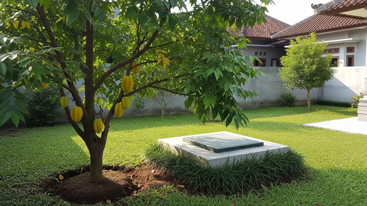 Pohon Buah yang Tepat untuk Dekat Septic Tank di Lahan Terbatas