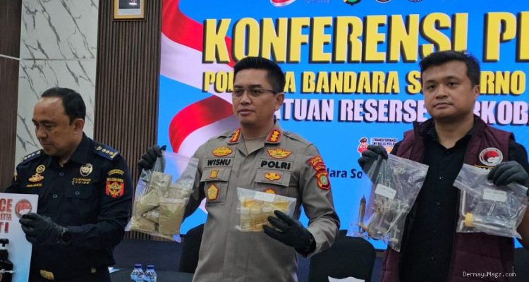 Polisi Bandara Ungkap Jaringan Vape Ganja Berbayar Kripto di Bali