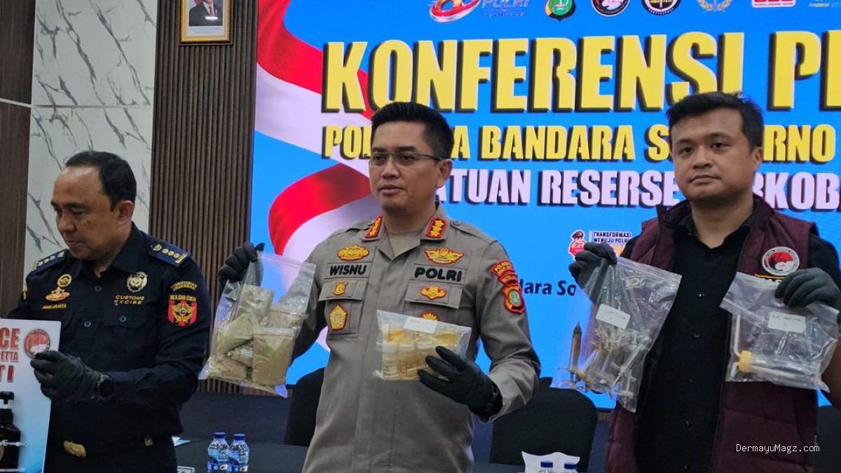 Polisi Bandara Ungkap Jaringan Vape Ganja Berbayar Kripto di Bali