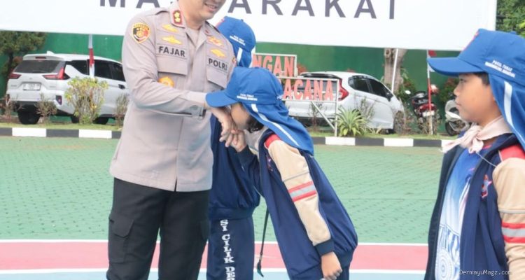Polisi Cilik Dermayu ke Cikeas: Tampil di HUT Bhayangkara Mabes Polri