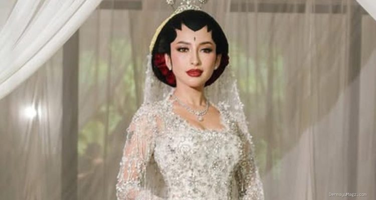 Potret Detail Kebaya Akad Nikah Jennifer Coppen: Perpaduan Adat Jawa dan Sentuhan Modern