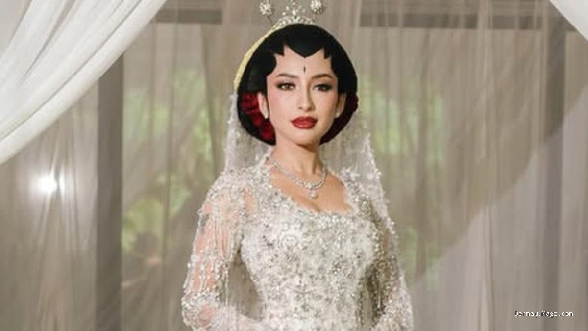 Potret Detail Kebaya Akad Nikah Jennifer Coppen: Perpaduan Adat Jawa dan Sentuhan Modern