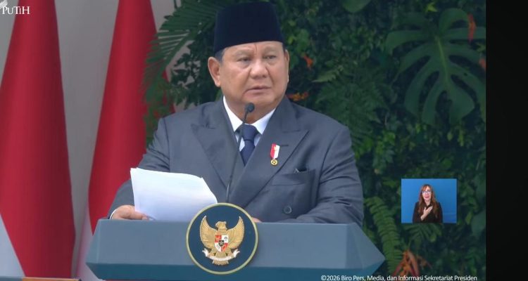 Prabowo Bicara Pemerataan Ekonomi di Hari Lahir Pancasila