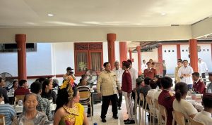Prabowo Hadiri Santap Siang Bersama Murid Sekolah Rakyat Bali