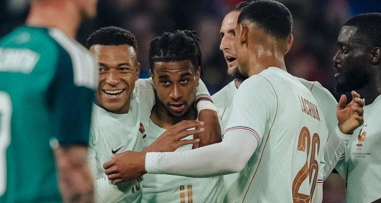 Prancis Kalahkan Irlandia Utara: Olise Bersinar, Les Bleus Raih Kemenangan Tiga Gol