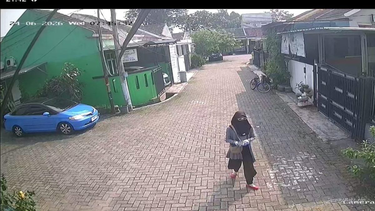 Pria Tangerang Curi Mobil Tetangga dengan Menyamar Berpakaian Wanita
