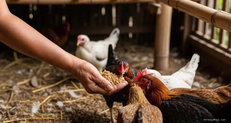 Resep Pakan Fermentasi Ayam Kampung Hemat Biaya dan Bernutrisi