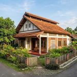 Rumah Hook Pedesaan untuk Sirkulasi Udara Alami Optimal