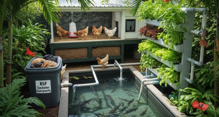 Rumah Produktif: Integrasi Kebun Sayur dan Ternak di Lahan Terbatas