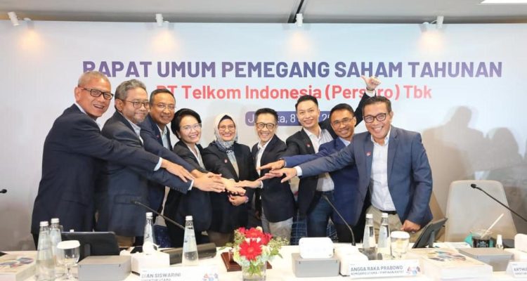 RUPS Tahunan Telkom Bagikan Dividen Rp21,9 Triliun