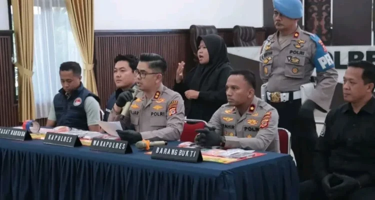 Satresnarkoba Indramayu: 25 Kasus Narkoba, 30 Tersangka (2 Bulan)