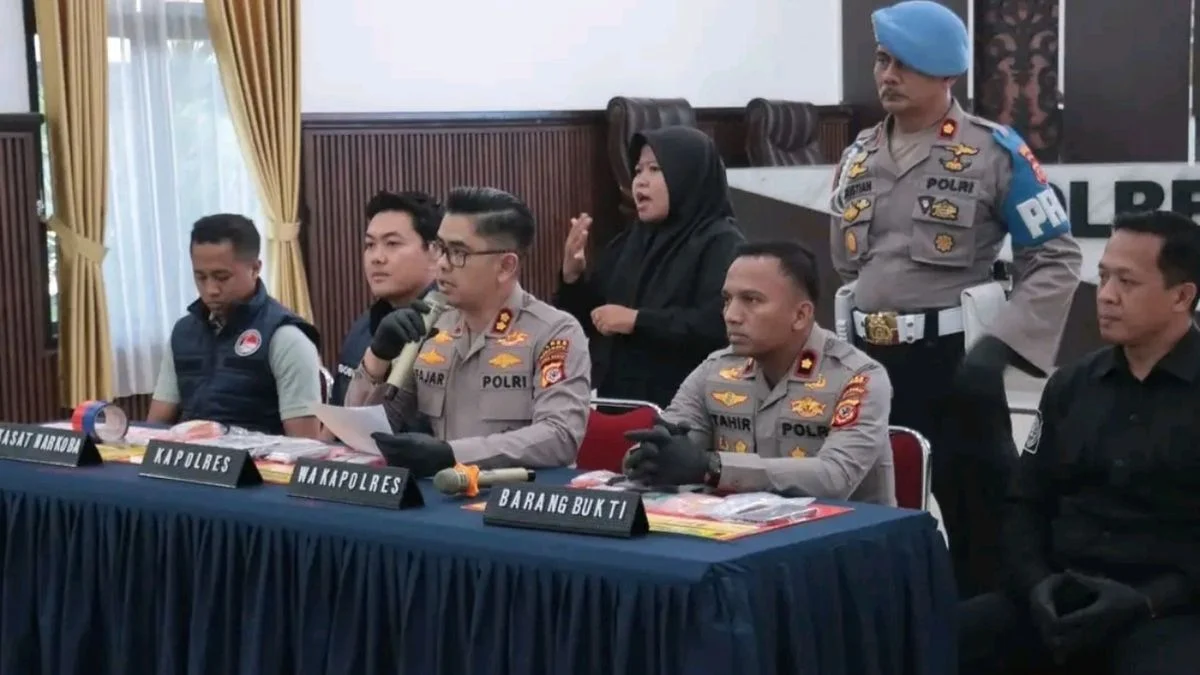 Satresnarkoba Indramayu: 25 Kasus Narkoba, 30 Tersangka (2 Bulan)