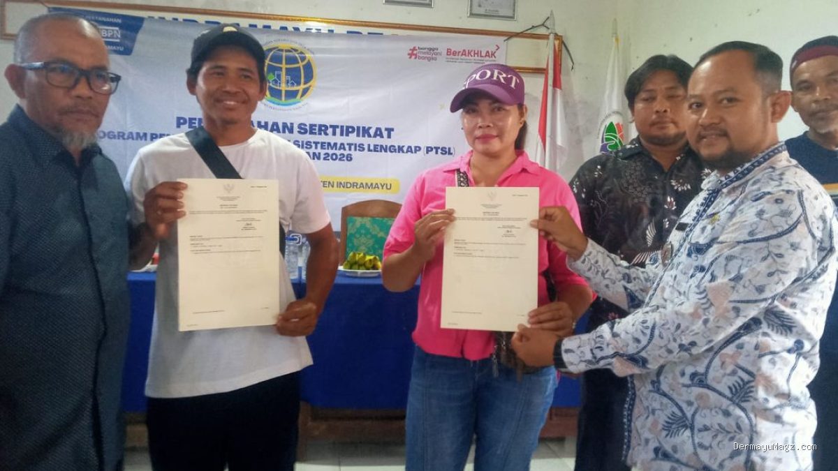 Sertipikat PTSL Diserahkan di Plosokerep, Warga Apresiasi Program Legalisasi Tanah