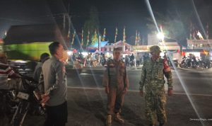 Sertu Suharto Amankan Tradisi Mapag Sri dan Sedekah Bumi