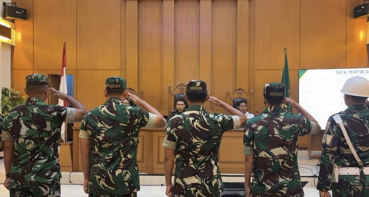 Sidang Vonis 4 TNI Kasus Penyiraman Andrie Yunus Digelar