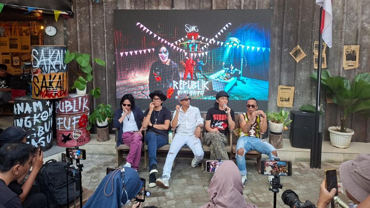 Slank Luncurkan Album Republik Fufufafa dengan Nuansa Musik Beragam
