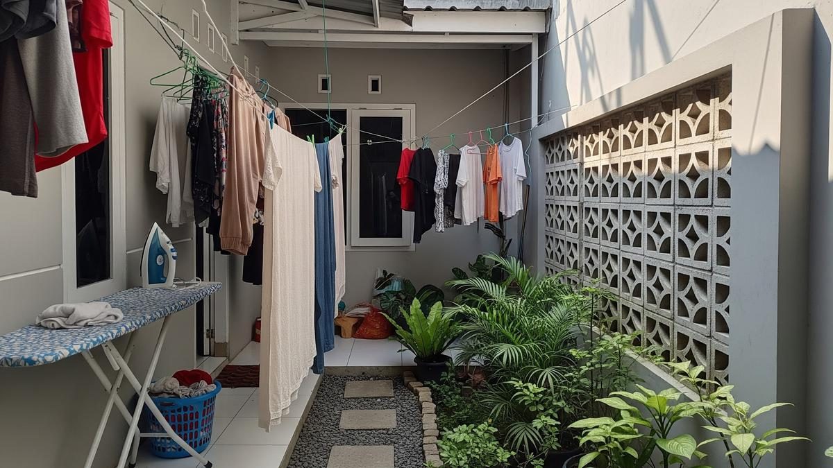 Solusi Area Jemuran Roster untuk Rumah Type 36 di Lahan Sempit