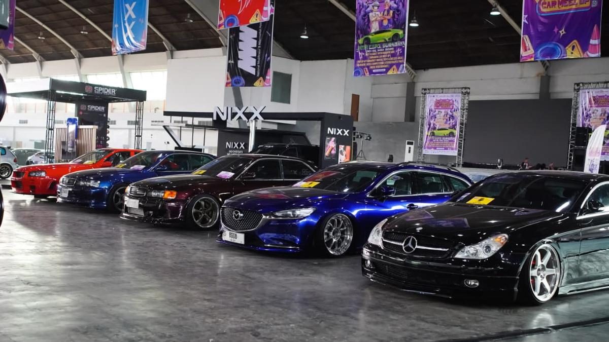 Surabaya Tampilkan Modifikasi Unik dan Mobil Super Jarang Ada