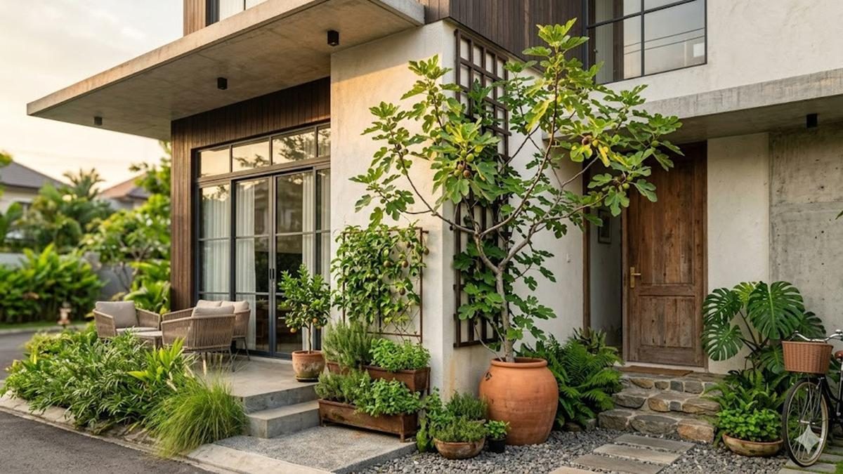 Tanaman Produktif untuk Fasad Rumah: Inspirasi Hijau Multifungsi