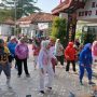 Tim TP PKK Desa Haurgeulis: Senam Jumat Pagi Sehat Kian Meriah!