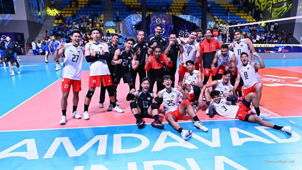 Timnas Voli Indonesia Raih Gelar Juara AVC Men's Cup 2026