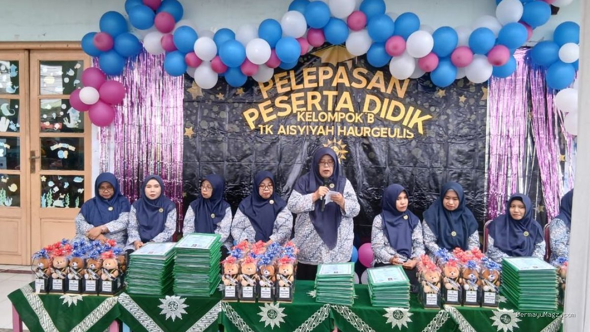 TK Aisyiyah Haurgeulis: Pelepasan Peserta Didik Kelompok B Penuh Haru
