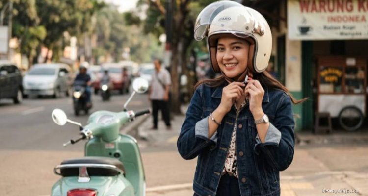 Tren Helm Retro Wanita: 8 Pilihan Berkendara Nyaman