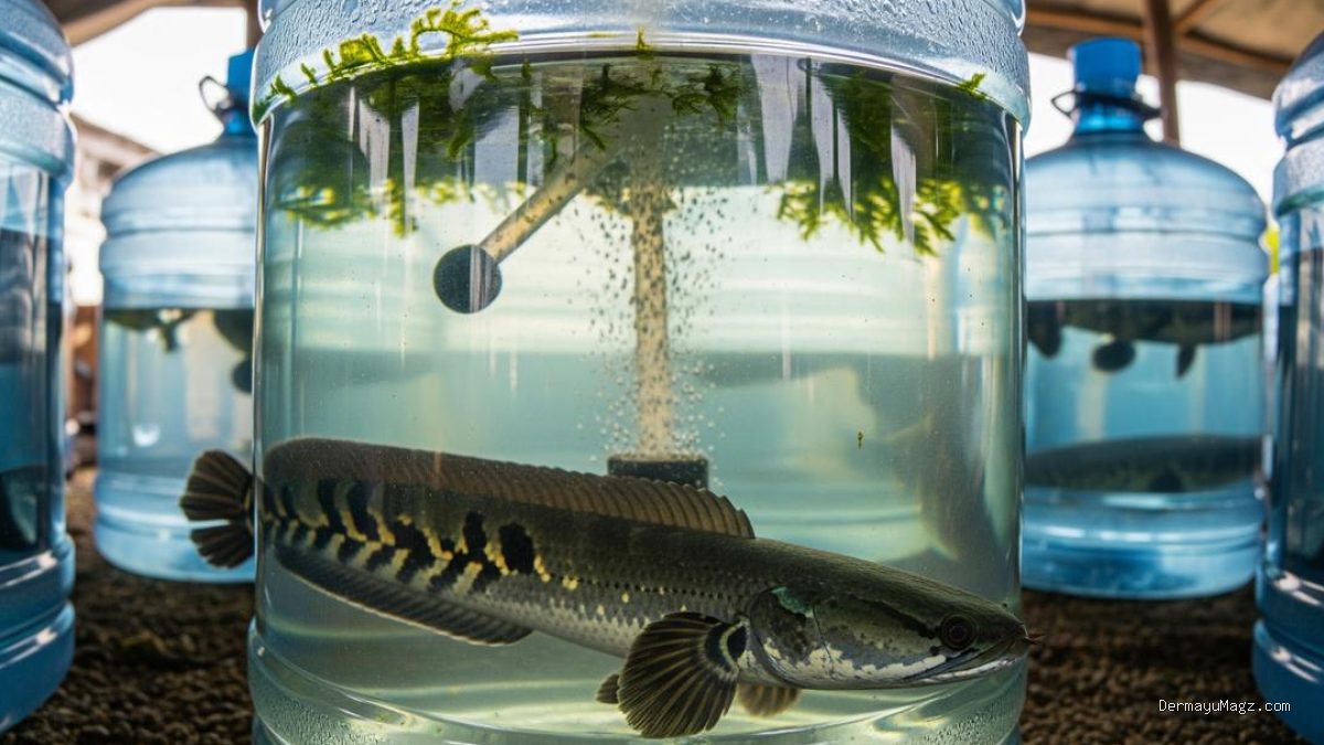 Trik Jitu Merawat Ikan Gabus dalam Galon agar Tumbuh Cepat dan Sehat