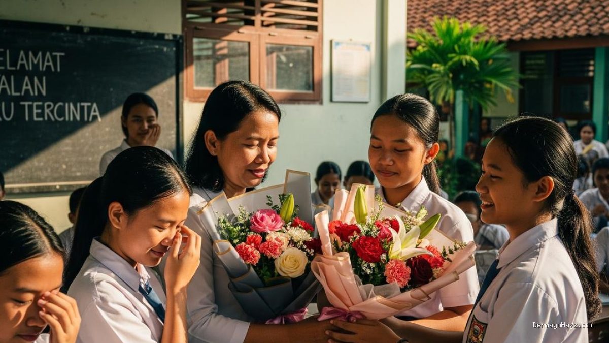 Ungkapan Perpisahan Tulus untuk Guru dari Murid