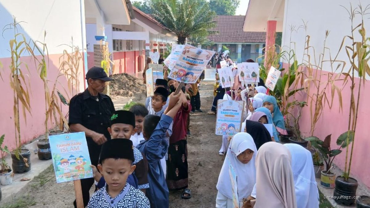 UPTD SDN Babakan Jati Pawai Tahun Baru Islam Keliling Kampung