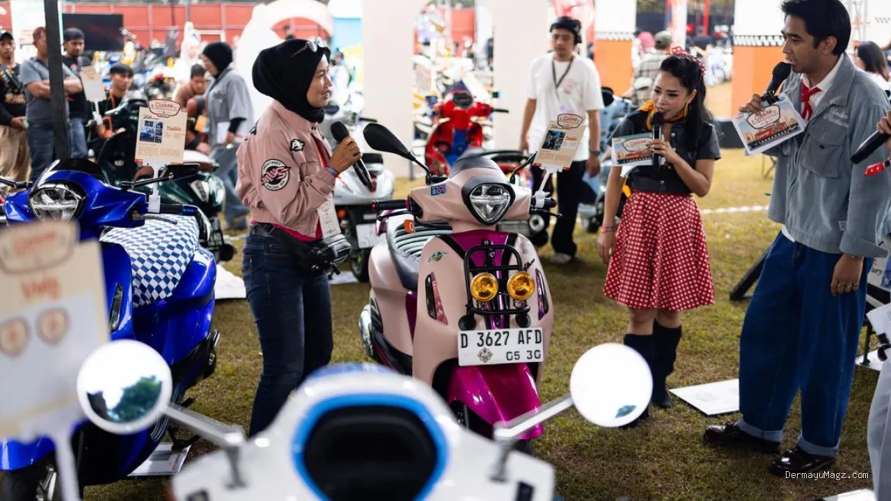 Yamaha Classy Modifest Bandung Curi Perhatian