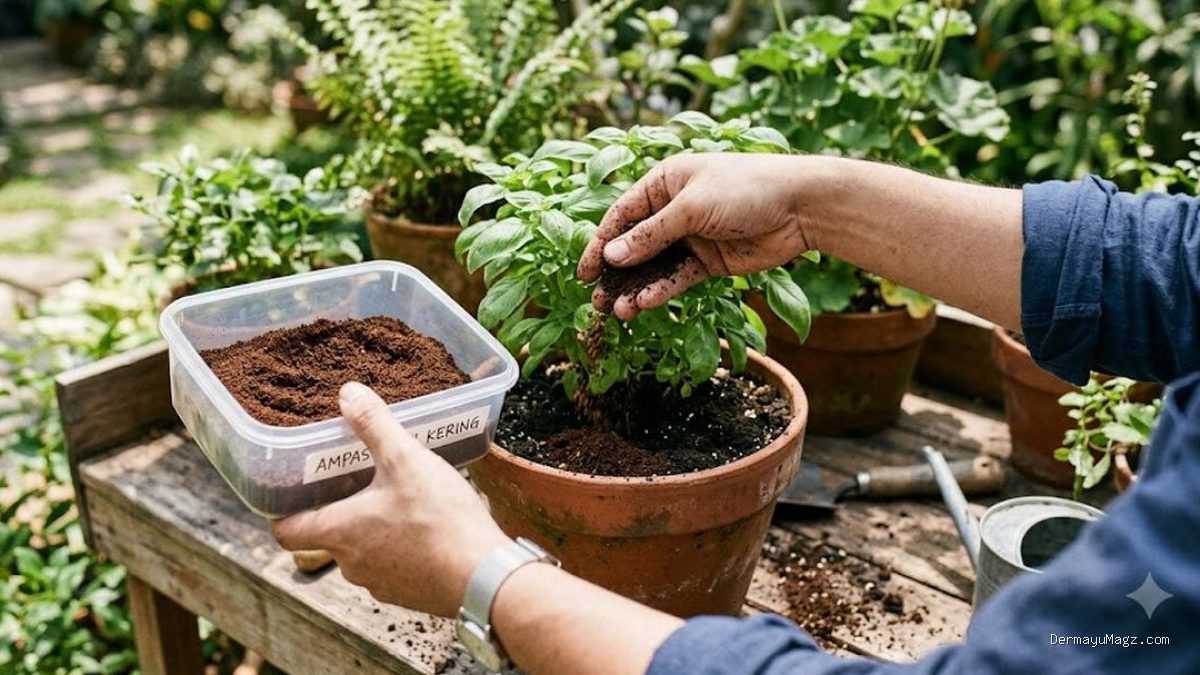 10 Cara Efektif Mengolah Ampas Kopi agar Tidak Terbuang Sia-sia