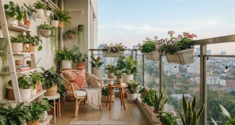 12 Tanaman Hias untuk Balkon Minimalis, Solusi Mempercantik Area Luar Ruangan yang Terbatas