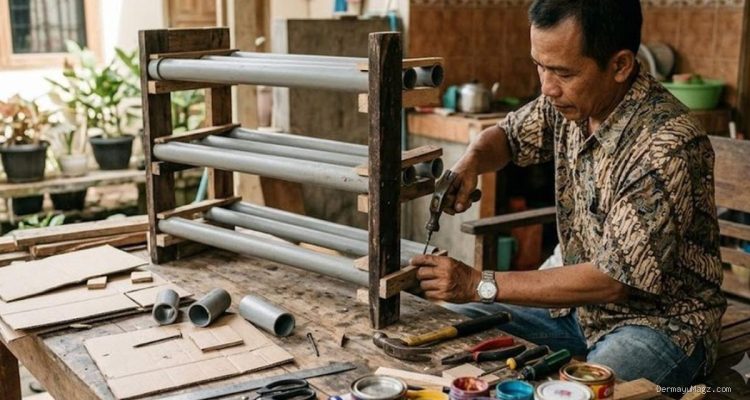 5 Cara Kreatif Membuat Rak Sepatu dari Barang Bekas untuk Pemula