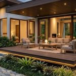 6 Inspirasi Teras Lantai Kayu Komposit yang Estetik, Awet, dan Cocok untuk Hunian Modern