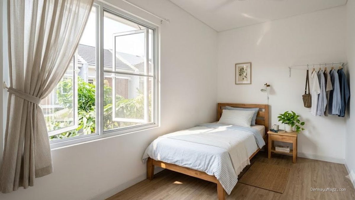 6 Tips Menata Kamar Tidur di Rumah Subsidi agar Terasa Nyaman dan Luas
