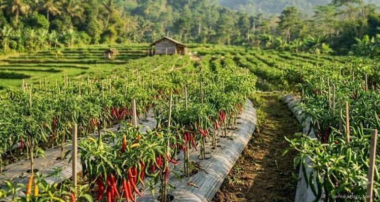 7 Cara Jitu Agar Tanaman Cabai Tetap Produktif Berbuah Lebat