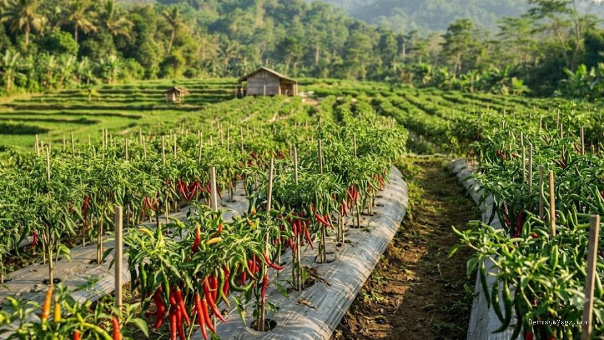 7 Cara Jitu Agar Tanaman Cabai Tetap Produktif Berbuah Lebat