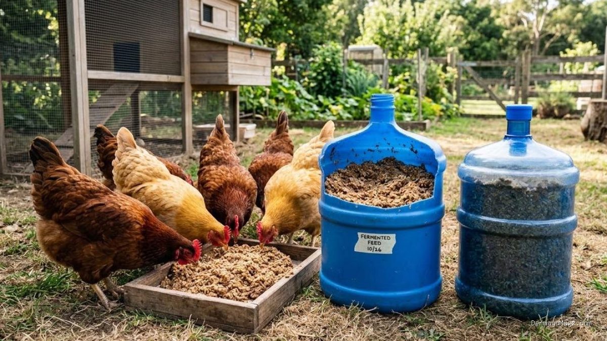 7 Cara Praktis Fermentasi Pakan Ayam Pakai Galon Bekas di Rumah