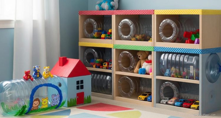 7 Ide Kreatif Ubah Galon Bekas Jadi Tempat Mainan Anak Agar Rapi