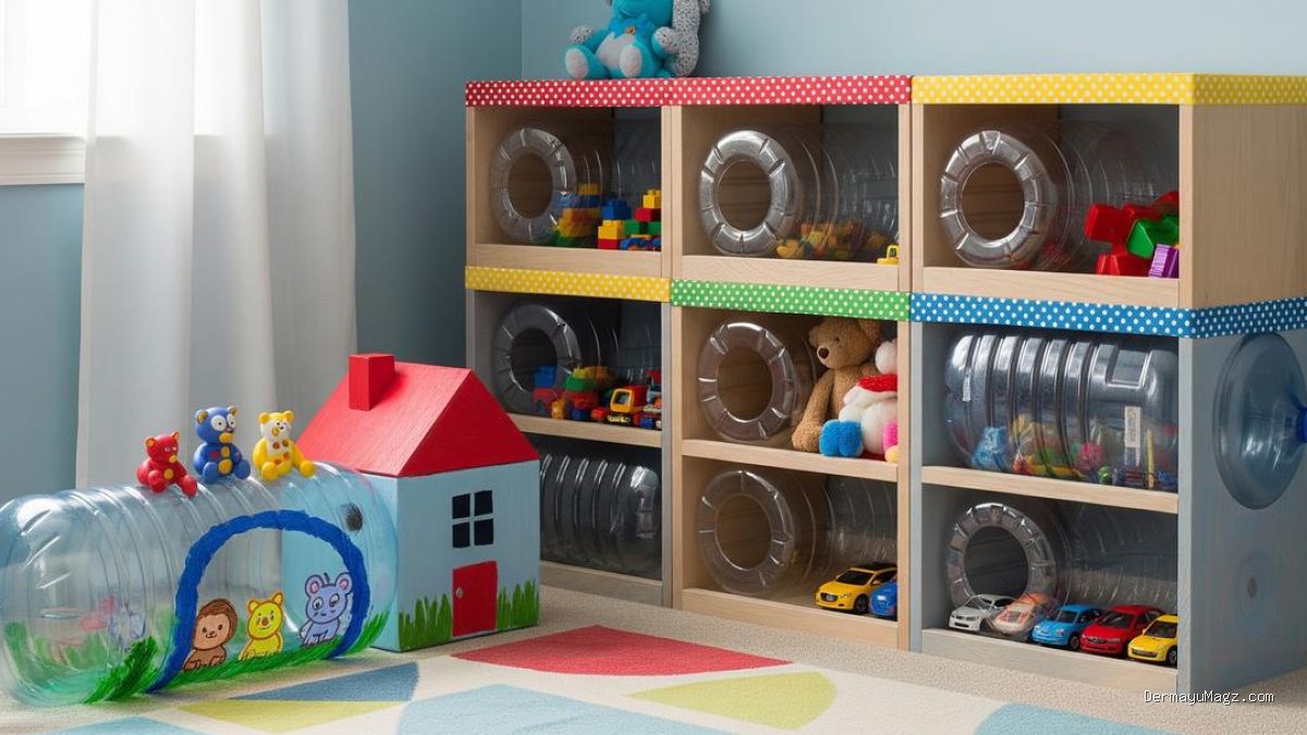 7 Ide Kreatif Ubah Galon Bekas Jadi Tempat Mainan Anak Agar Rapi