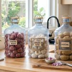 7 Ide Kreatif Ubah Galon Bekas Jadi Wadah Bawang Dapur Rapi